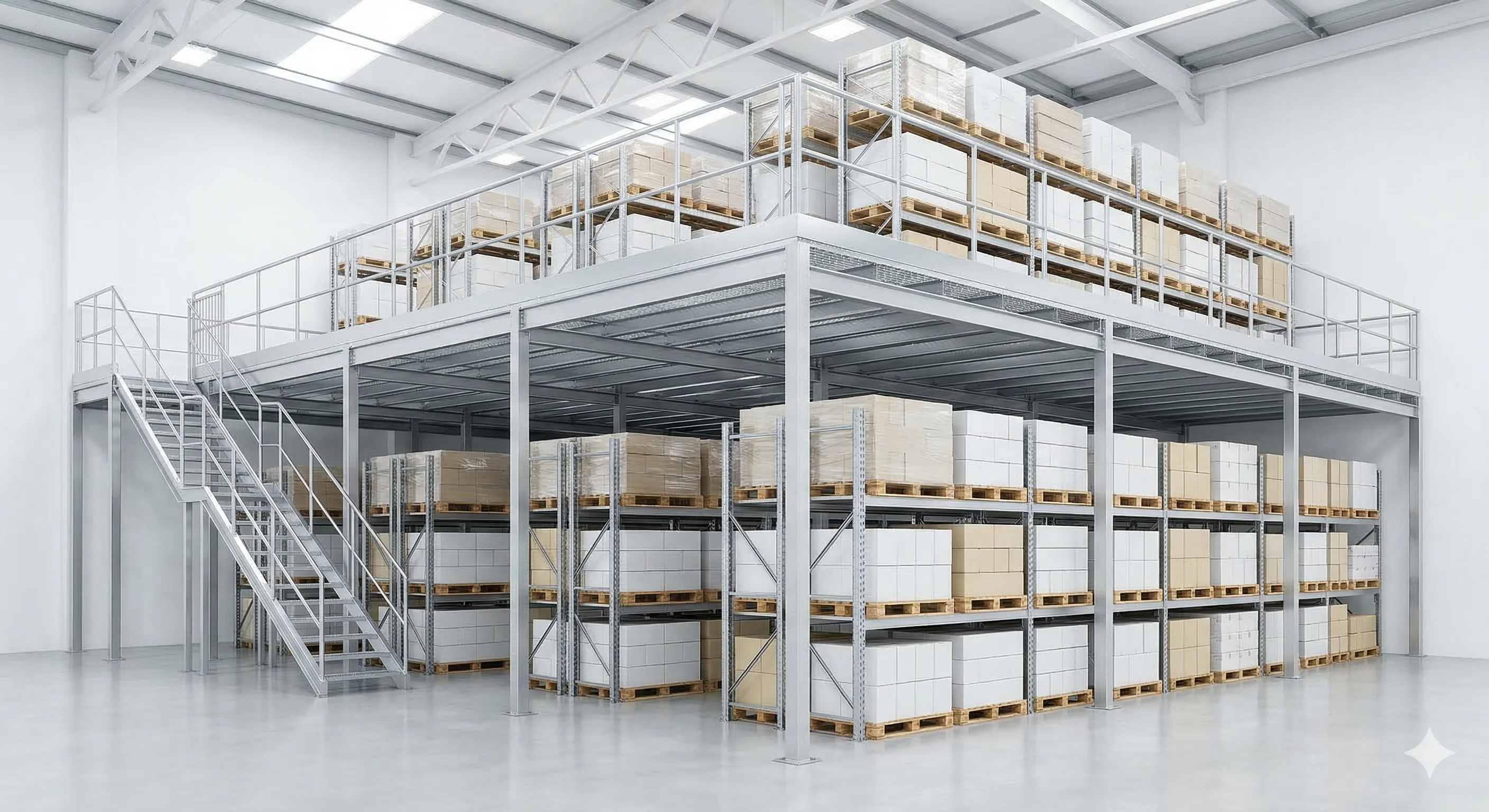 Mezzanines available from DC Pallet Racking in Washington DC