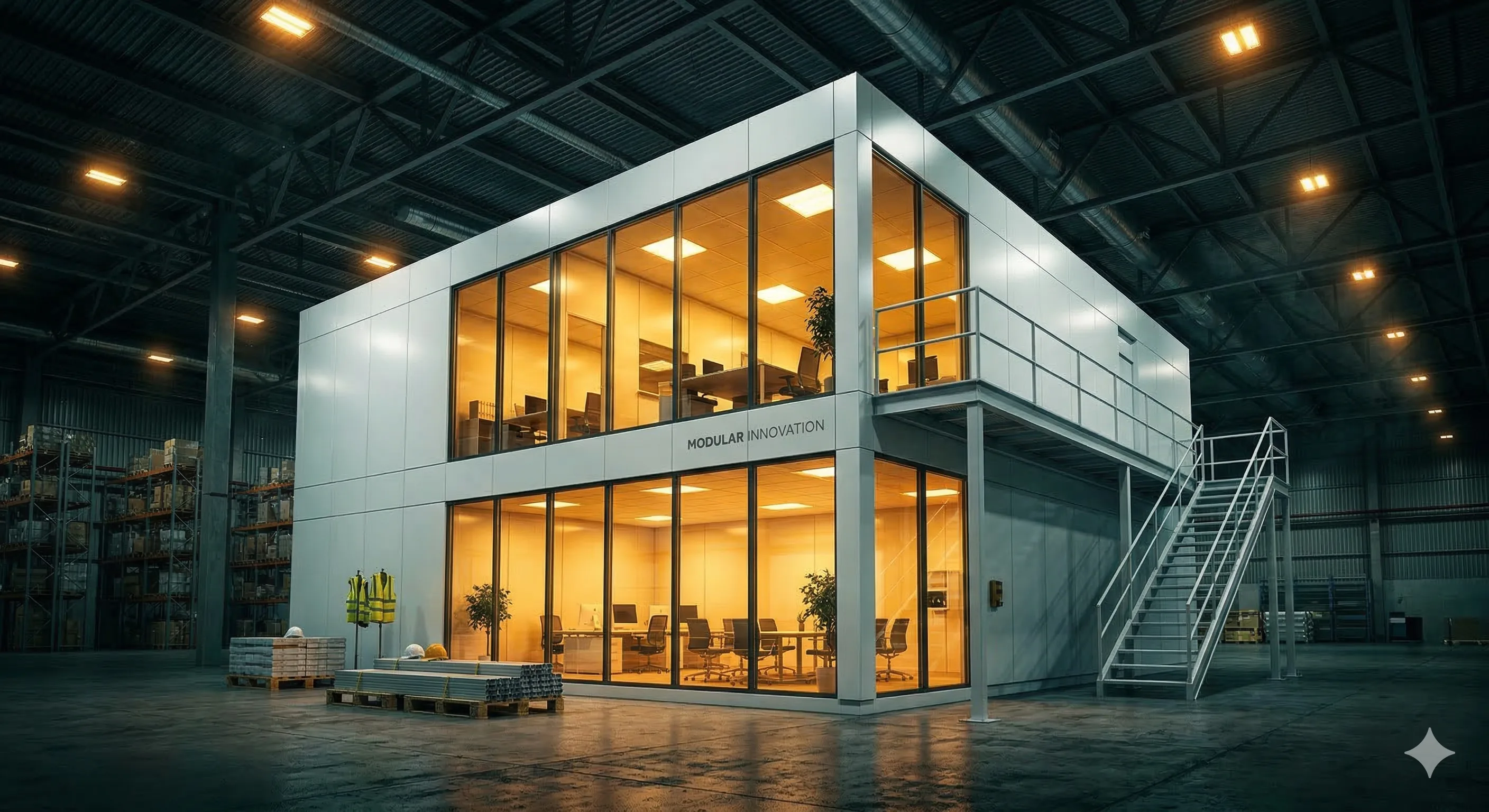 Modular Offices available from DC Pallet Racking in Washington DC