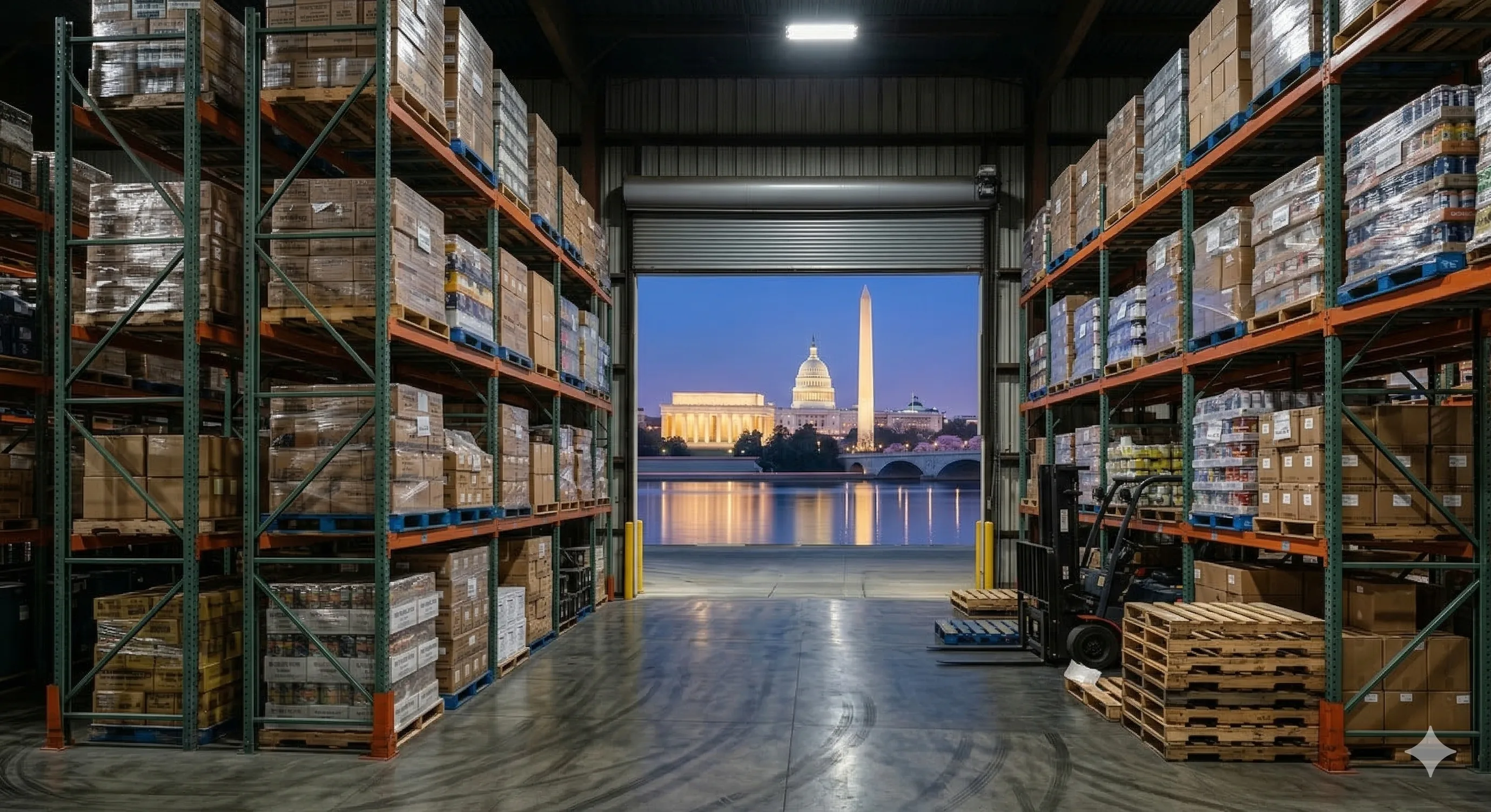 New and used pallet racking systems available in the Washington DC metro area