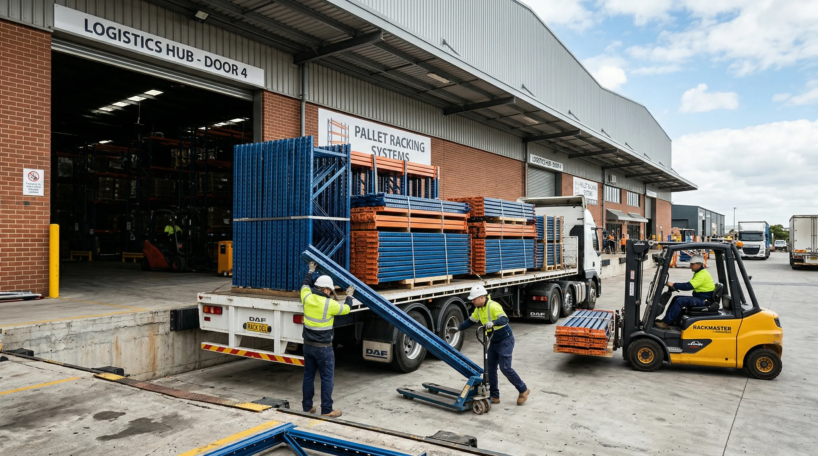 Pallet racking delivery and relocation services in the DC metro area